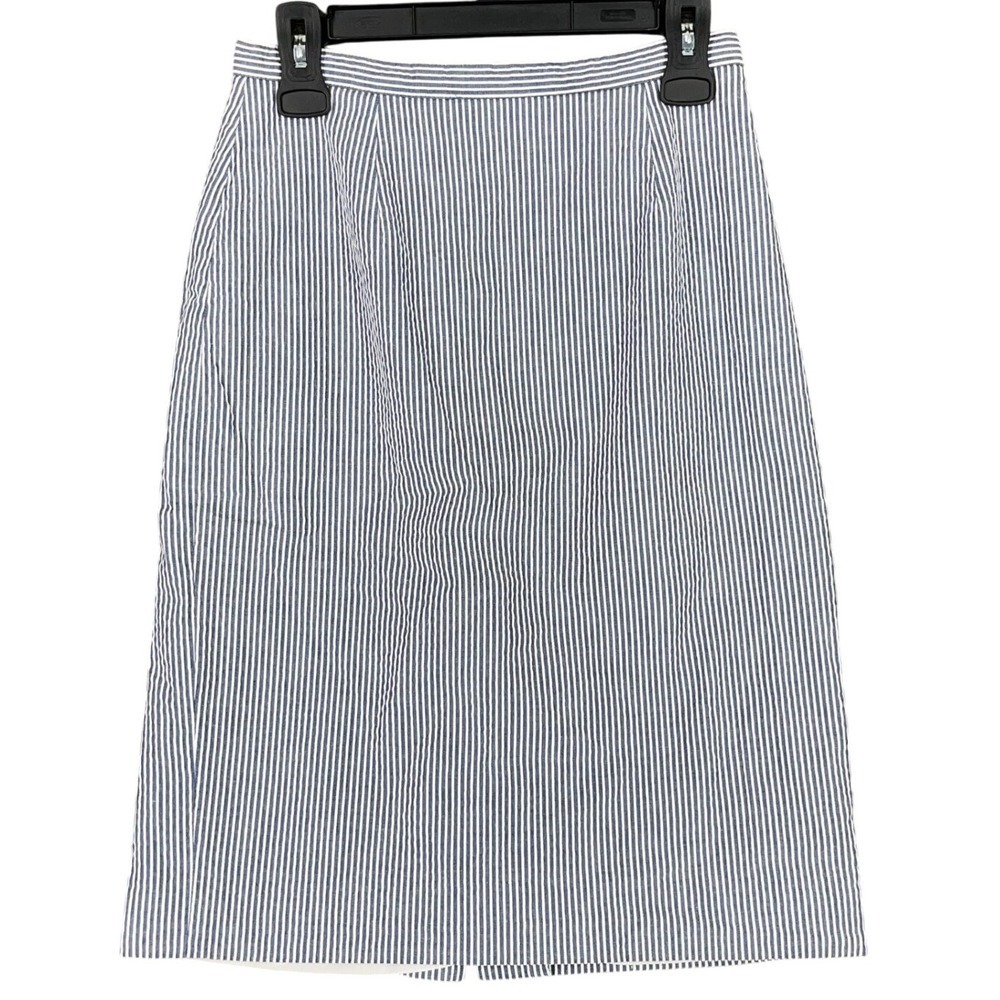 JH Collectibles Seersucker Pencil Skirt Career Office Y2K Academia Prep Size 10‎